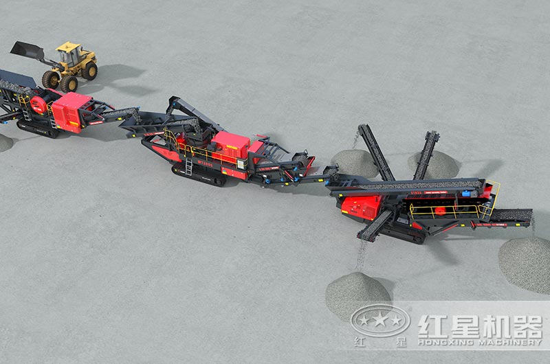 移動式制砂生產線 移動式制砂生產線